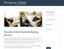 Tablet Screenshot of ppcleaning.ca